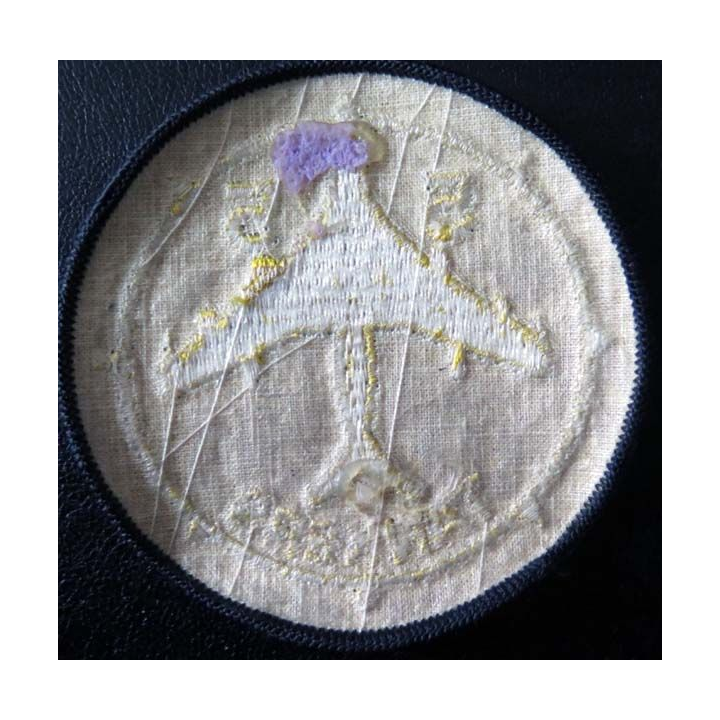 Insigne tissu US  55 TANKER de diamètre 8,8 cm