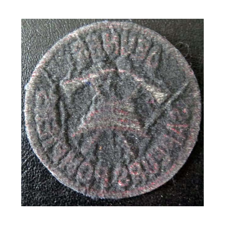 insigne tissu des jeunes sapeurs pompiers de diamètre 6,8 cm