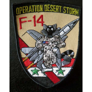 Insigne tissu US  F 14 Operation Desert Storm
