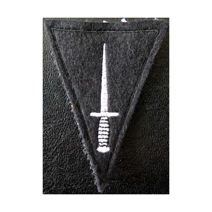 Insigne tissu des commandos belges