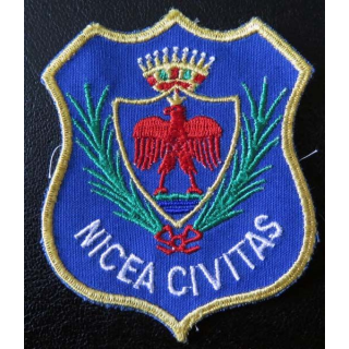 Insigne tissu du blason de la ville de Nice