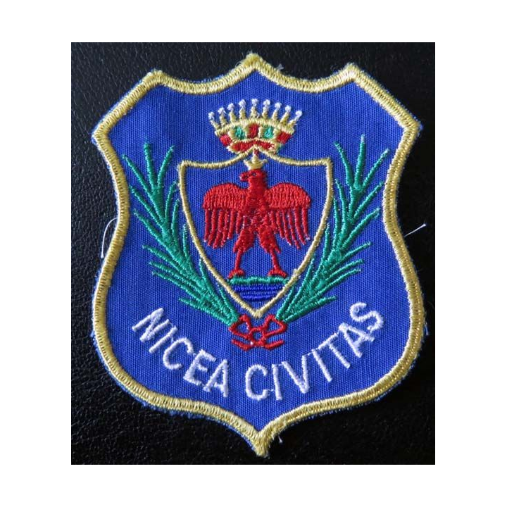 Insigne tissu du blason de la ville de Nice