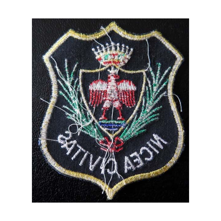 Insigne tissu du blason de la ville de Nice