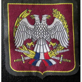 Insigne tissu russe de hauteur 8,5 cm