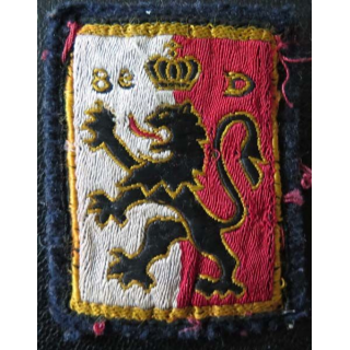  insigne tissu de la 8° division d'infanterie avec chiffre 8° DI 8°DI