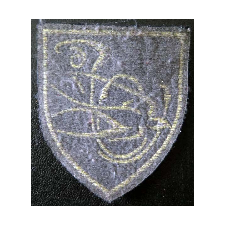 insigne tissu du 6° bataillon de chasseurs alpins de 9 cm de hauteur