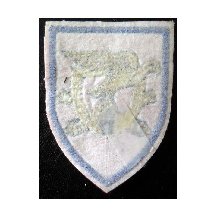 17° RA : Insigne tissu du 17° régiment d'artillerie 9,8 cm de hauteur