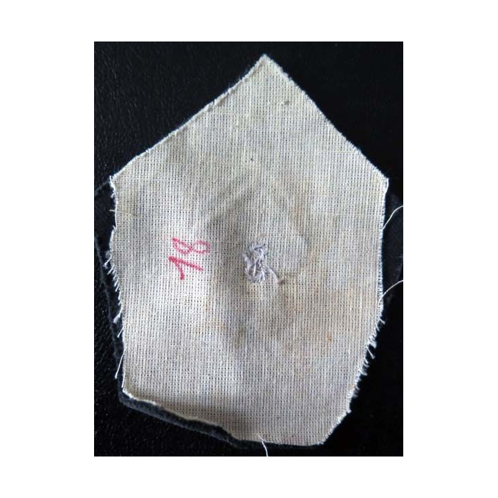 8° RT insigne col 8° régiment de transmissions cadre en cannetille or