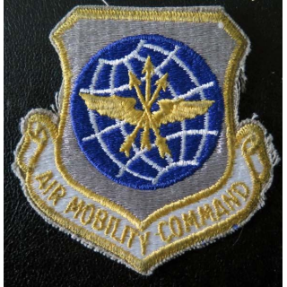 Insigne tissu US  air mobility and command US patch hauteur 8 cm