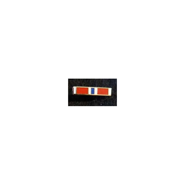 USA : Bouton de rappel de la médaille de la Bronze Star Medal (Médaille de l'étoile de bronze)  en métal émaillé (sans n°)