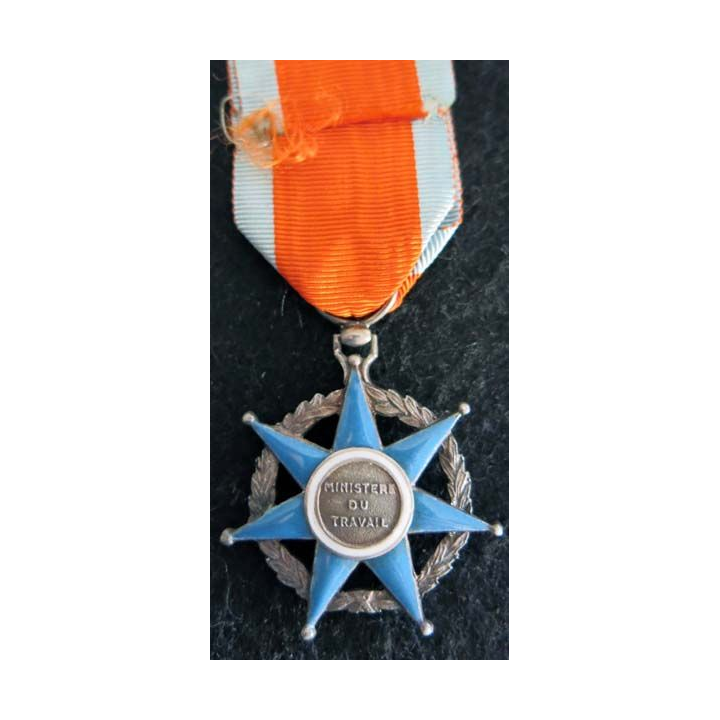 FRANCE : Médaille de chevalier de l'Ordre du Mérite Social en émail superbe (221)