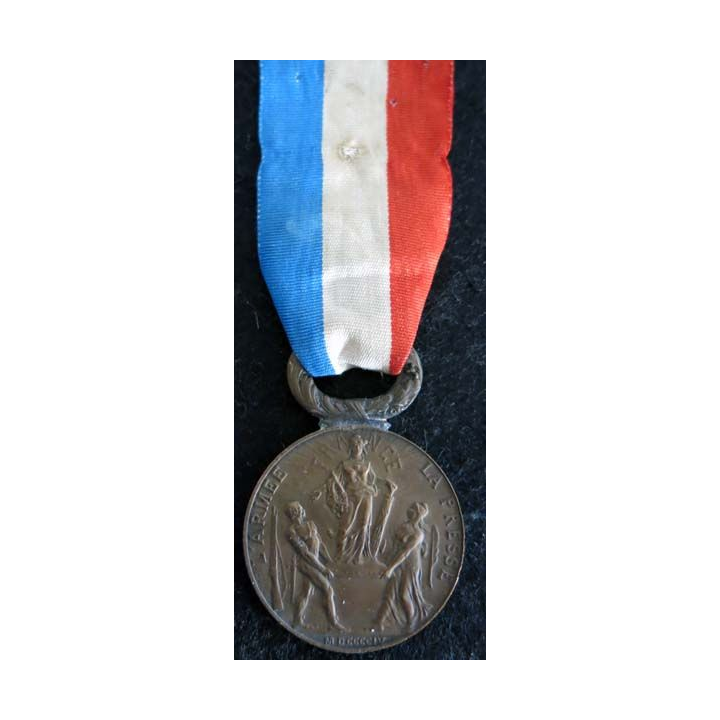 FRANCE :  Médaille le Matin organise la marche de l’Armée du 29 mai 1904 en bronze (221)
