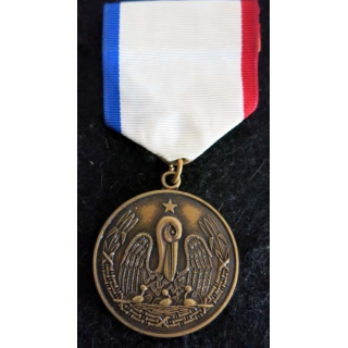 USA  : médaille commémorative américaine de l’Honorable service medal to Louisiana avec ruban (223)