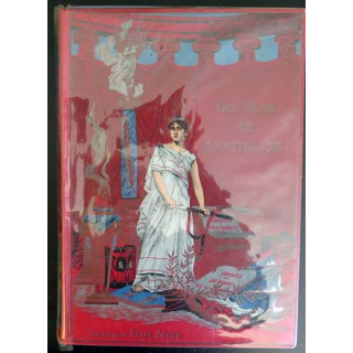 Vieux livres : Gil Blas de Santillane par Lesage Edition