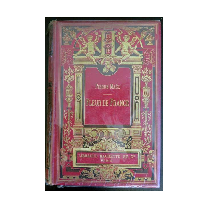 Vieux livres FLEUR DE FRANCE par Pierre MAËL 1896 Hachette TOFANI