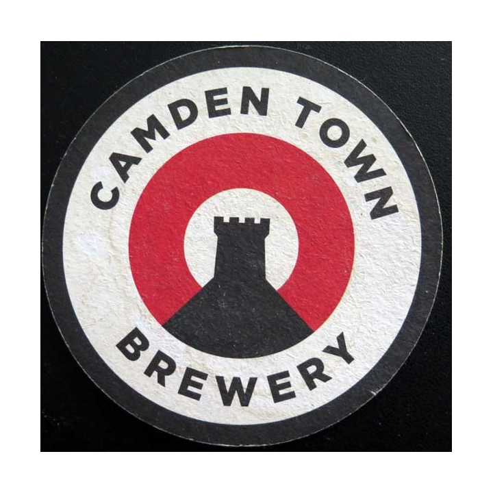 DESSOUS DE VERRE A BIÈRE Camden Town Brewery From London