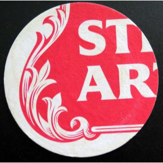 DESSOUS DE VERRE A BIÈRE Stella Artois de diamètre 9 cm