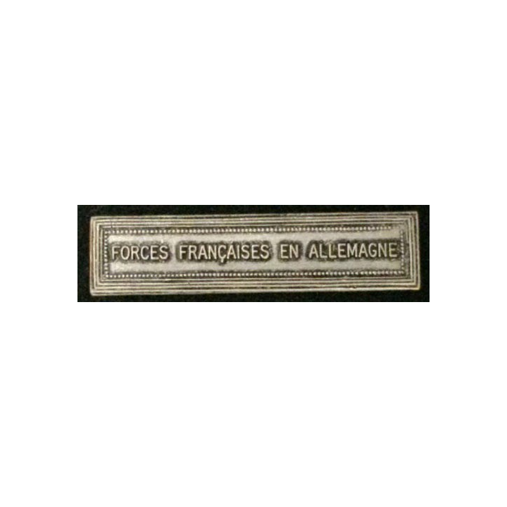 BARRETTE "FORCES FRANÇAISES EN ALLEMAGNE"