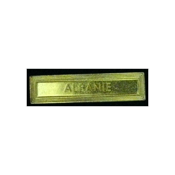 BARRETTE "ALBANIE" DORÉE