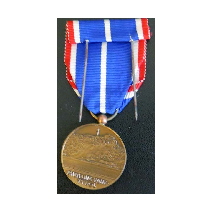 Médaille en bronze non officielle française de la Rhénane, Ruhr, Tyrol
