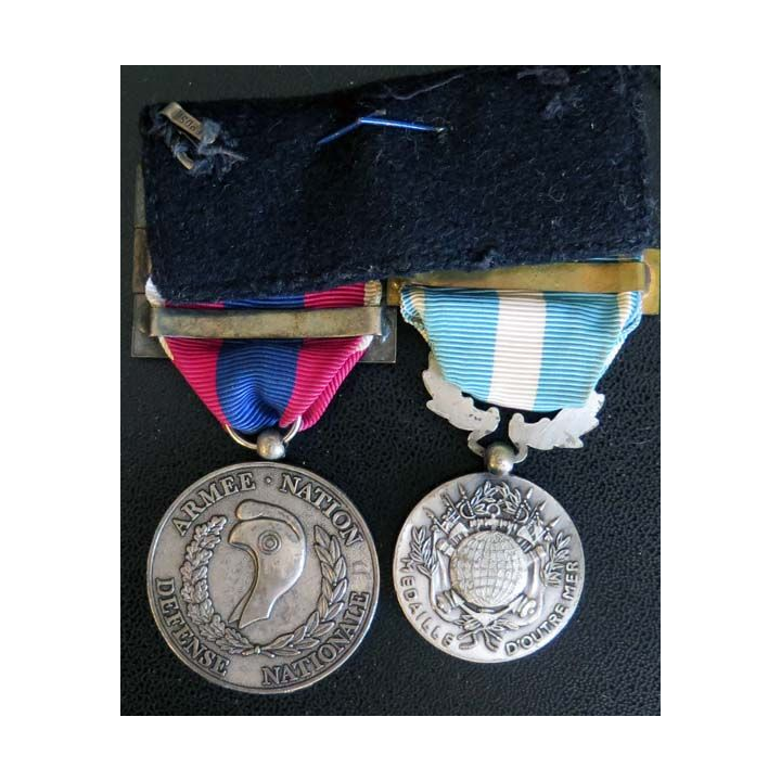 médaille d'outre mer et de la Défense de la Légion étrangère