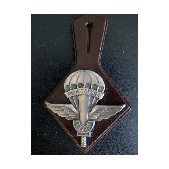 insigne du brevet parachutiste militaire en métal italien Ripiegatore