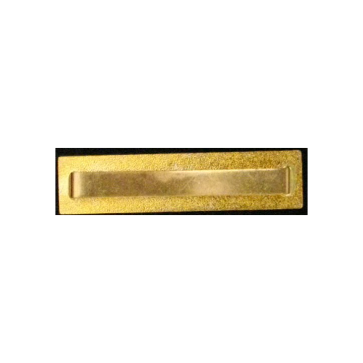 BARRETTE "CENTRAFRIQUE" DORÉE