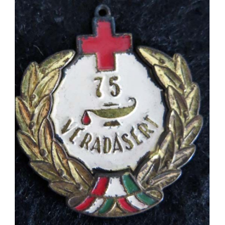 HONGRIE : médaille 75° prix "Excellent donneur de sang" pour don de sang