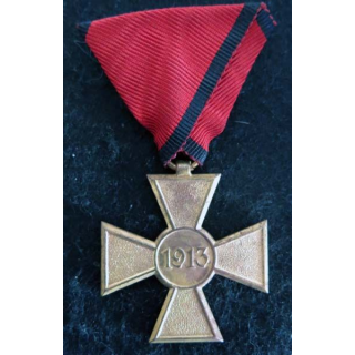 SERBIE : médaille commémoratives des Guerres  Balkaniques 1913