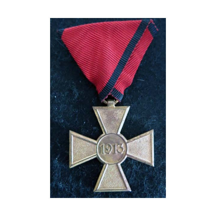 SERBIE : médaille commémoratives des Guerres  Balkaniques 1913