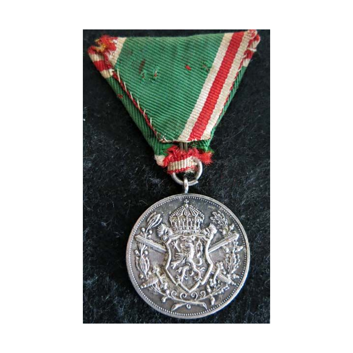 BULGARIE : médaille commémorative des combats de 1912-1913 du royaume de Bulgarie