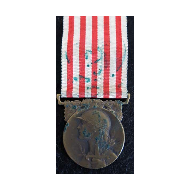 FRANCE : médaille commémorative de la guerre 1914-1918  en bronze