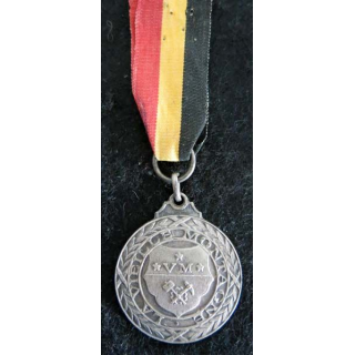 BELGIQUE : médaille civile la vieille montagne 1831-1937 en métal argenté