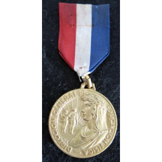 MEXIQUE : médaille de la direction générale de l'éducation physique État de Tabasco