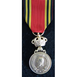 BELGIQUE : médaille de la fédération royale des ex-sous officiers de l'armée belge