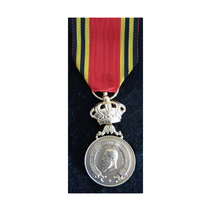 BELGIQUE : médaille de la fédération royale des ex-sous officiers de l'armée belge