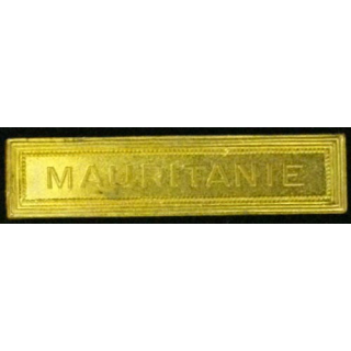 BARRETTE "MAURITANIE"
