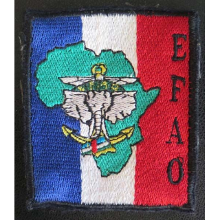 EFAO : Insigne tissu des Eléments Français en Afrique Occidentale