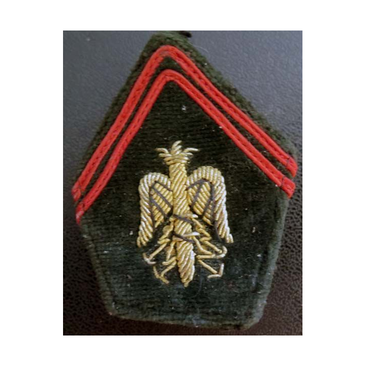 insigne tissu des officiers brevetés de l'école de guerre du génie