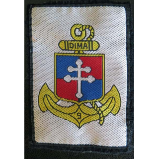 Insigne tissu de la 9° division d'infanterie de marine 9°DIMA