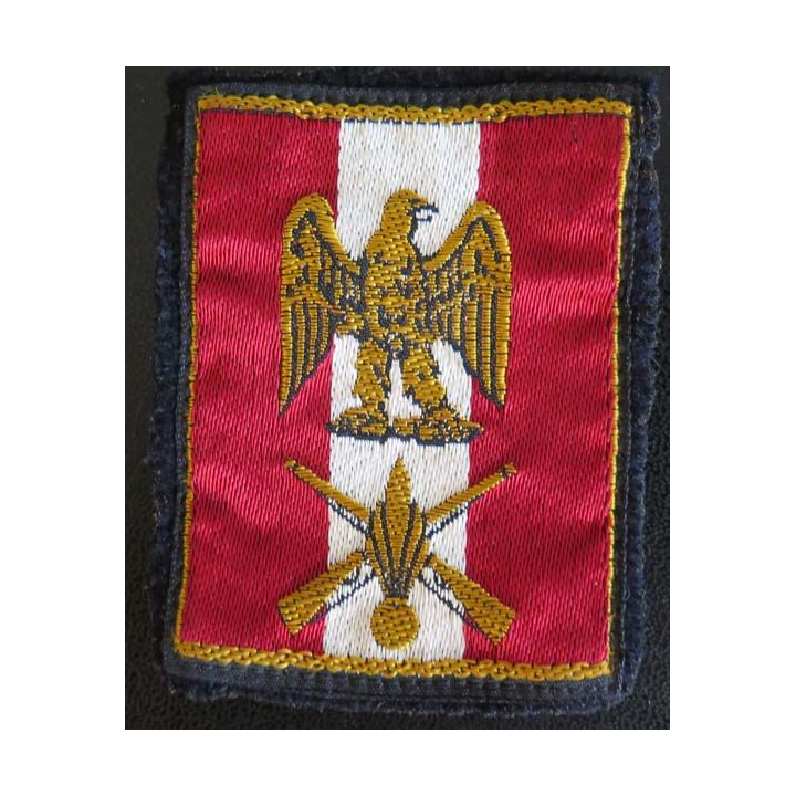 15° DI : insigne tissu de la 15° division d'infanterie