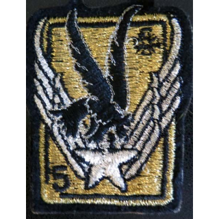 5° RHC : insigne tissu du 5° régiemnt d'hélicoptères de combat 