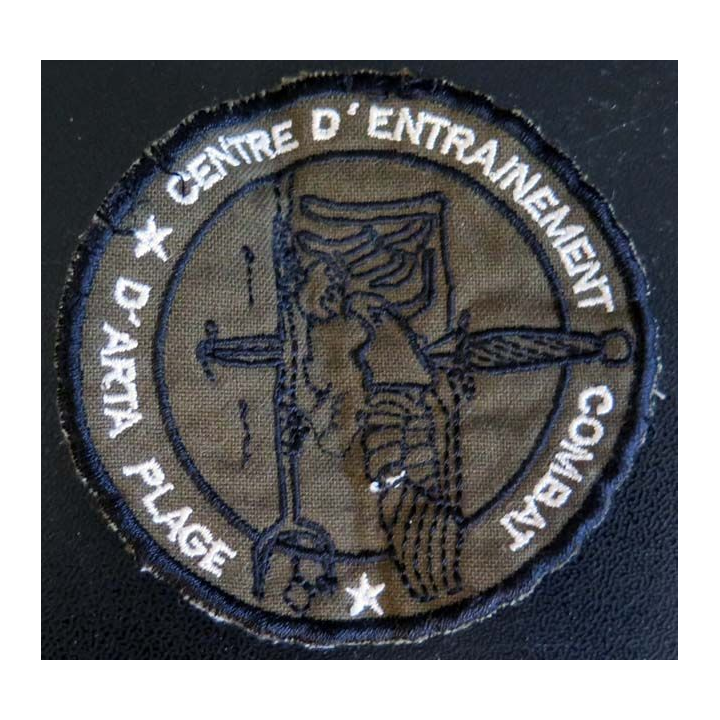 Insigne tissu du centre d'entrainement combat d'Arta Plage