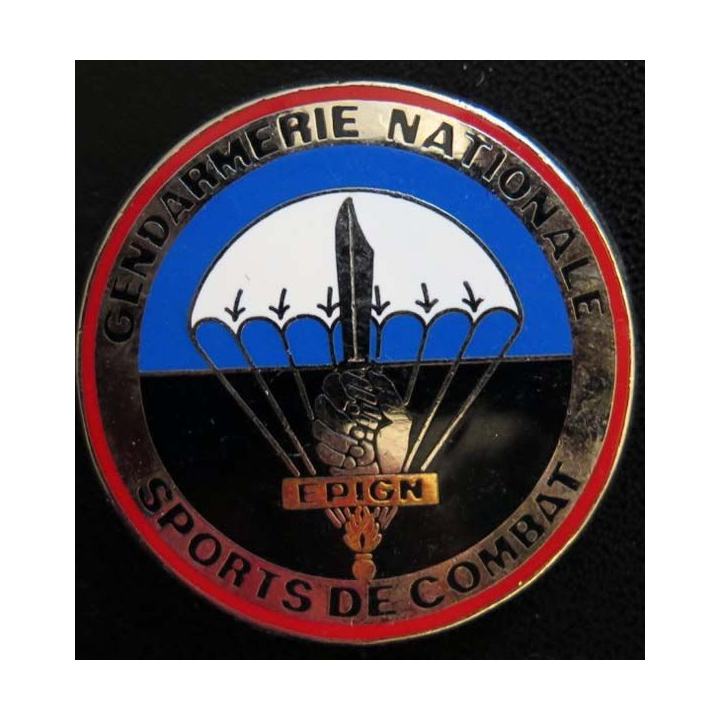 EPIGN : Brevet de sports de combat Escadron parachutiste intervention Gendarmerie Nat EPIGN Boussemart n° 36/A
