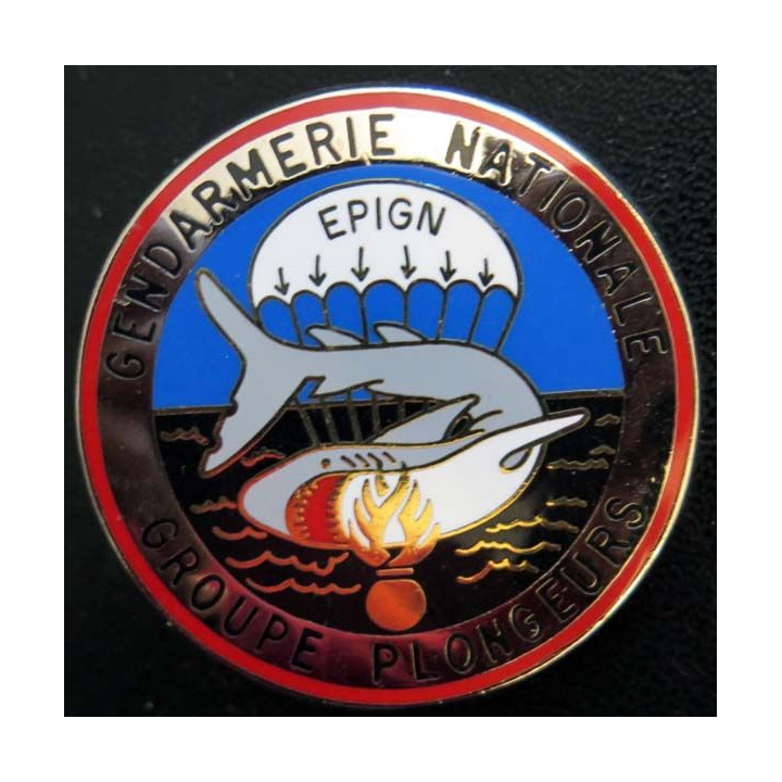 groupe plongeurs Escadron parachutiste intervention Gend Nat EPIGN