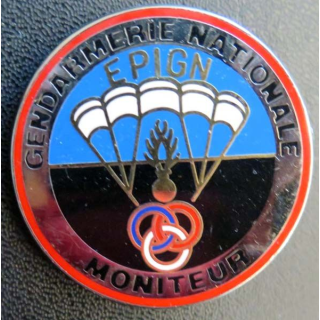 EPIGN : Brevet de moniteur parachutiste  EPIGN Boussemart n° 37/A