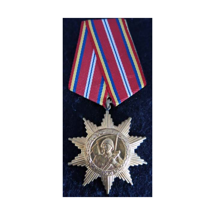 ROUMANIE : médaille du 20° Anniversaire de la Libération dans son coffret d'origine