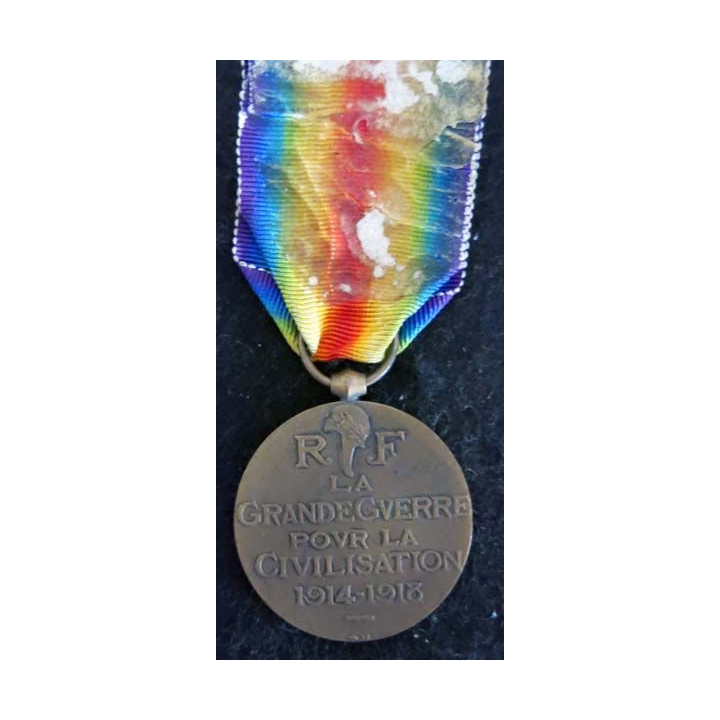 FRANCE  : médaille commémorative Médailles de la Victoire (dite Médaille Interalliée)