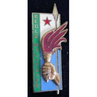 DJIBOUTI : Insigne métallique de l'école militaire de Djibouti Drago Paris
