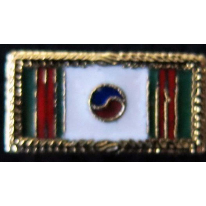 BF COREE : Rappel métallique de médaille du Bataillon De Corée en émail